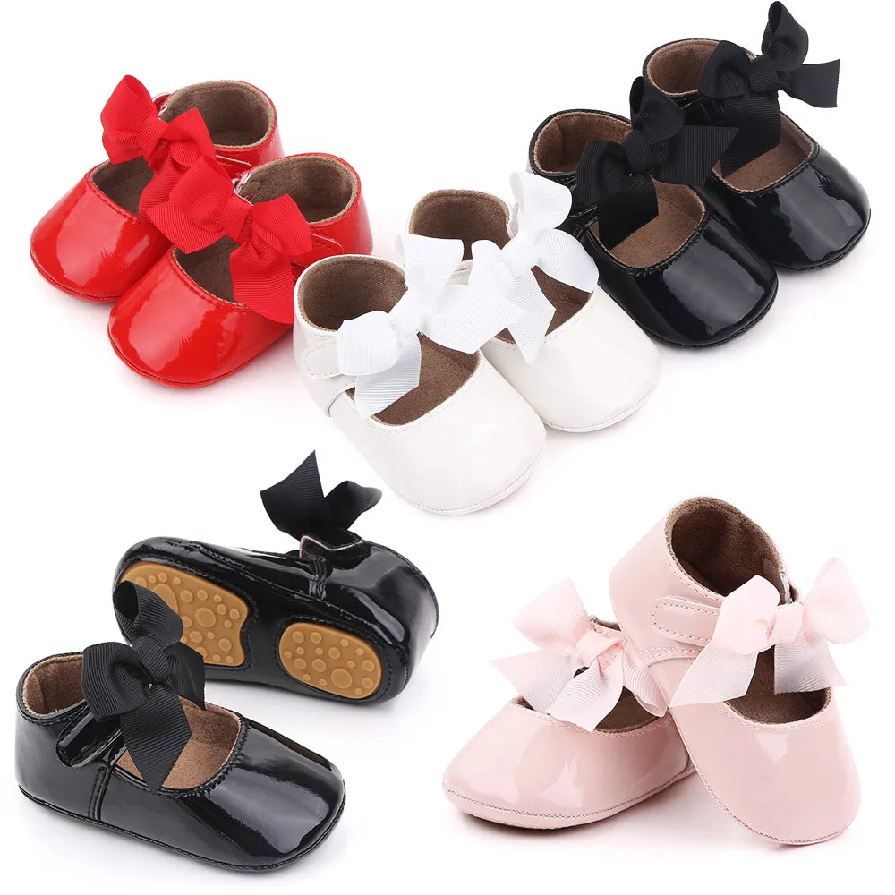 Baby Girl Shoes Cute Bowknot Anti-slip