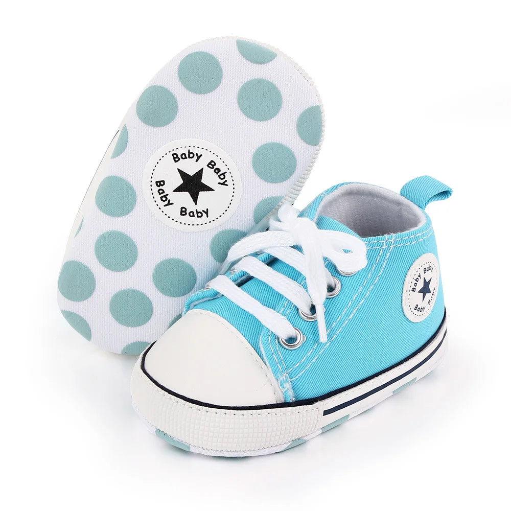 Baby Blue Classic Comfort Sneakers