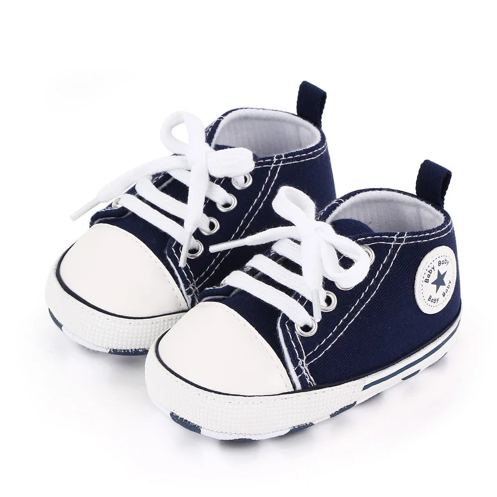 Baby Dark Blue Classic Comfort Sneakers