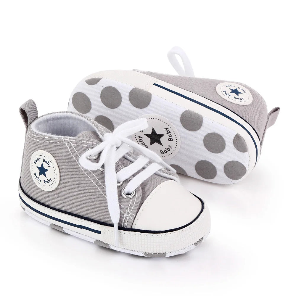 Baby Grey Classic Comfort Sneakers