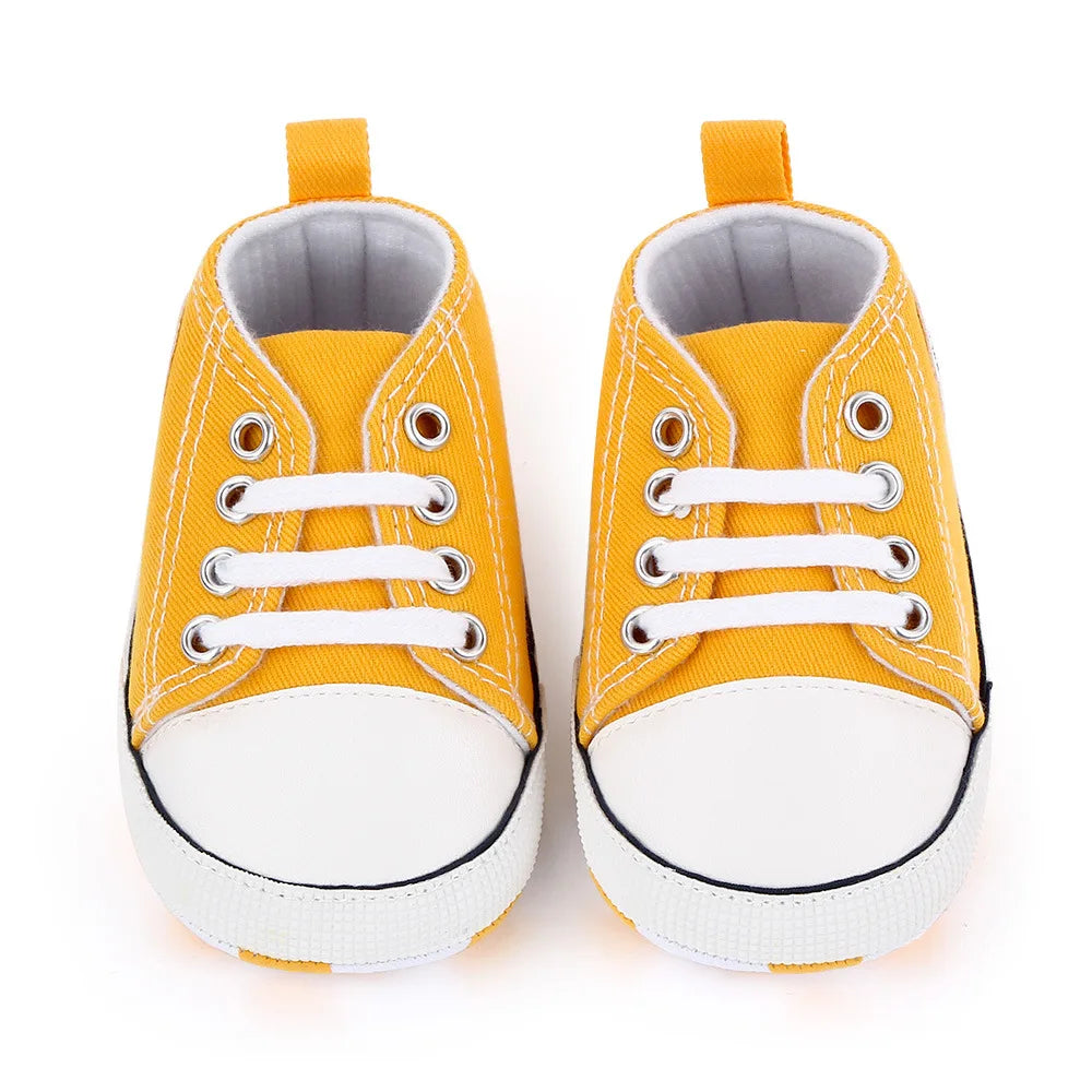 Baby Yellow Classic Comfort Sneakers