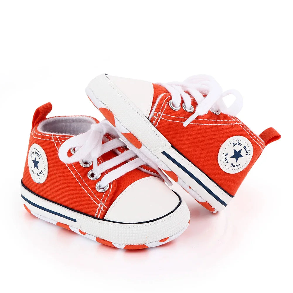 Baby Orange Classic Comfort Sneakers