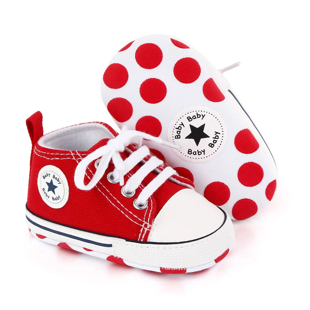 Baby Red Classic Comfort Sneakers