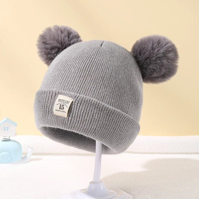 Wool Knitted Cute Beanie Hat