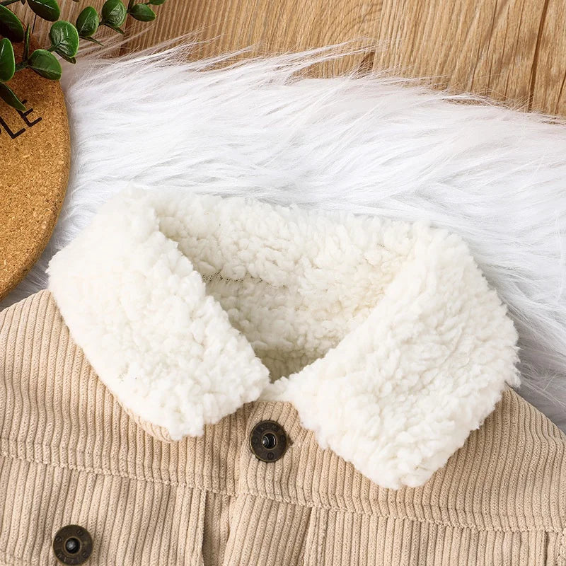 Warm Jacket Outwear For Newborn Baby Boy 0-3 Cotton Coat