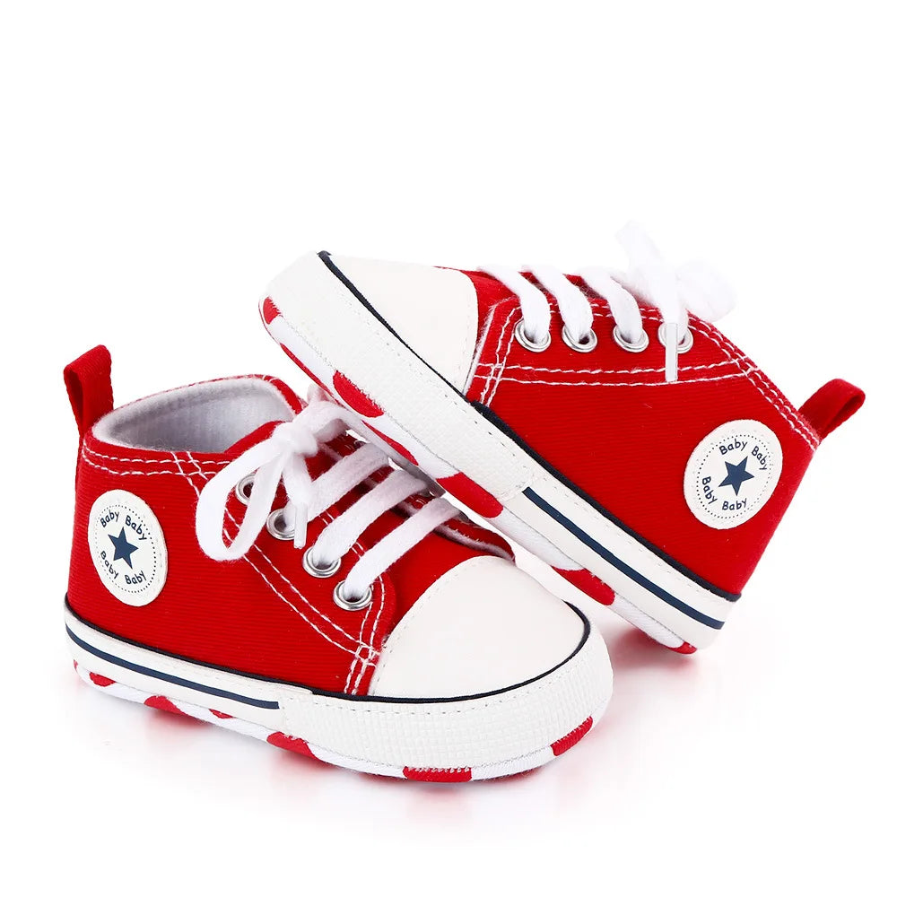 Baby Red Classic Comfort Sneakers