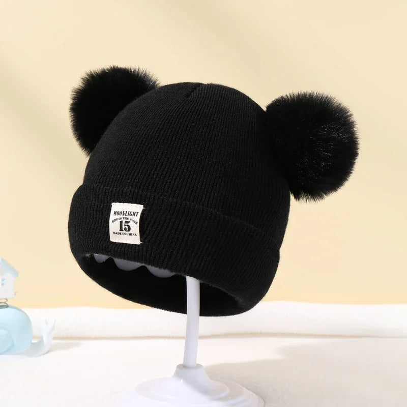 Wool Knitted Cute Beanie Hat