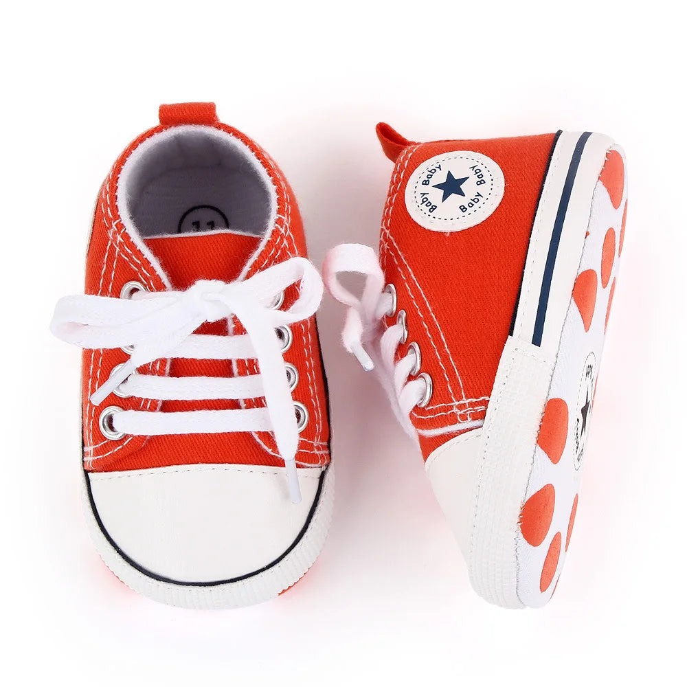 Baby Orange Classic Comfort Sneakers