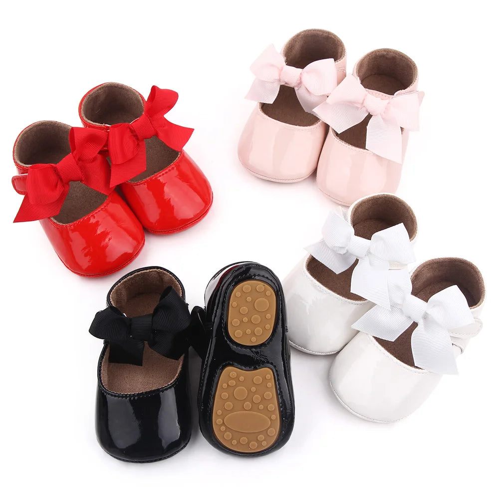 Baby Girl Shoes Cute Bowknot Anti-slip