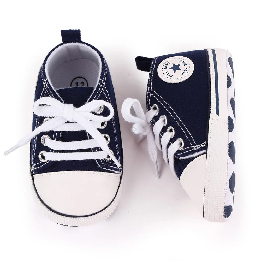 Baby Dark Blue Classic Comfort Sneakers