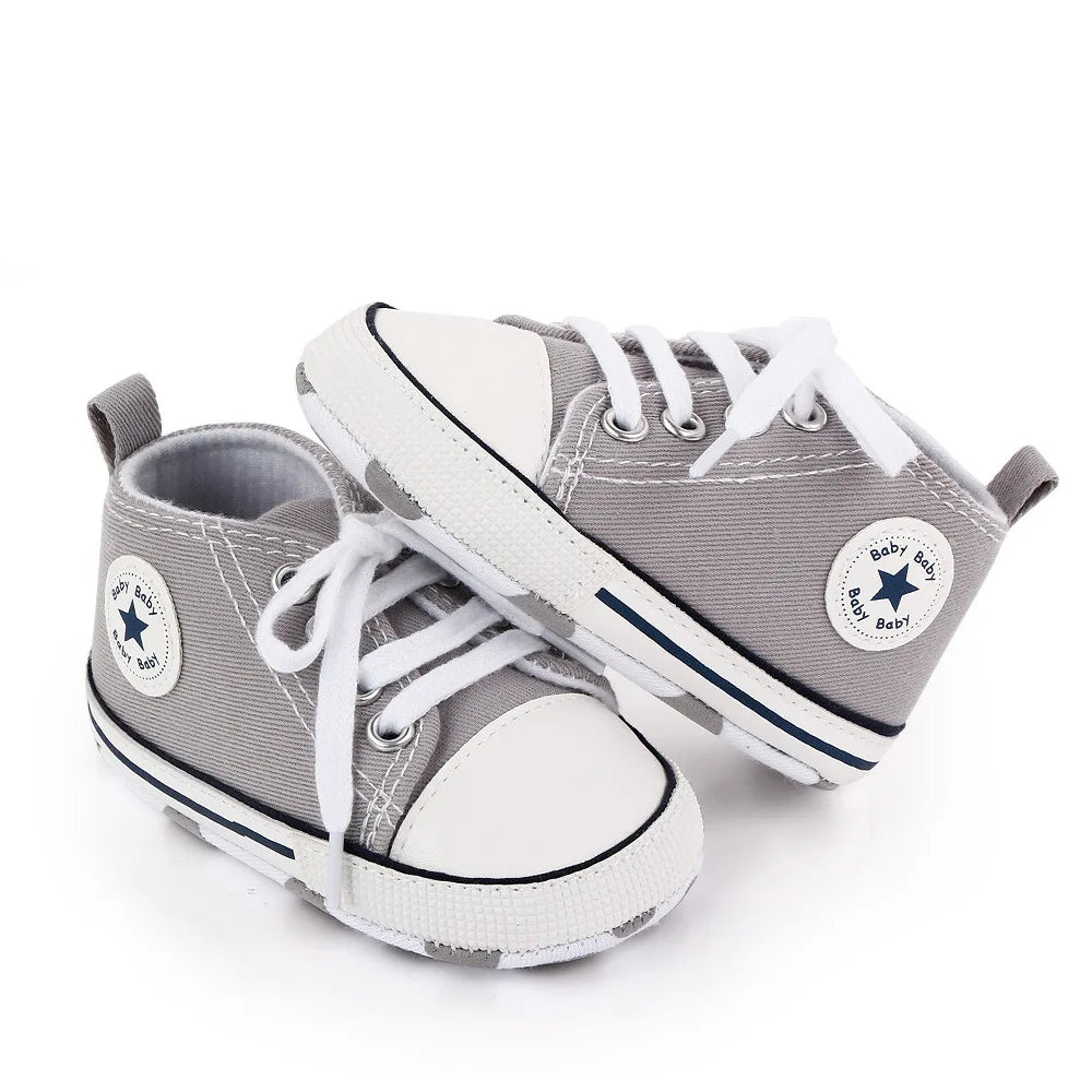 Baby Grey Classic Comfort Sneakers