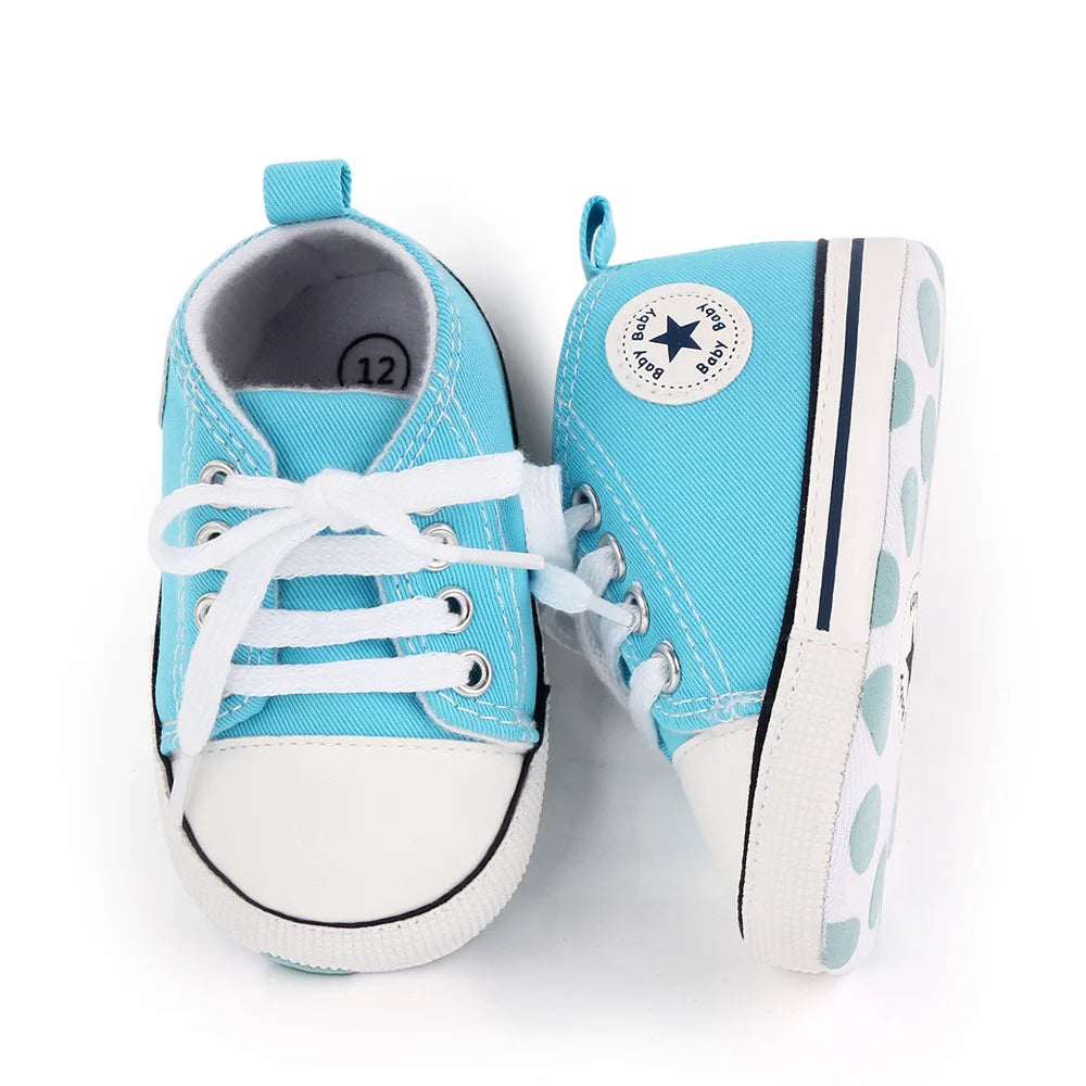 Baby Blue Classic Comfort Sneakers