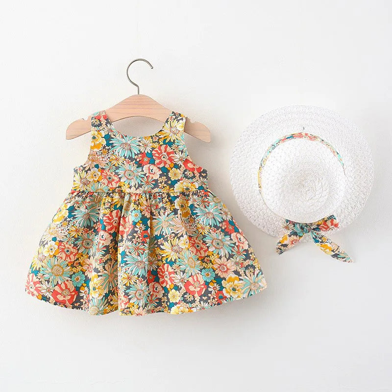 Summer Baby Girl Flower Dress