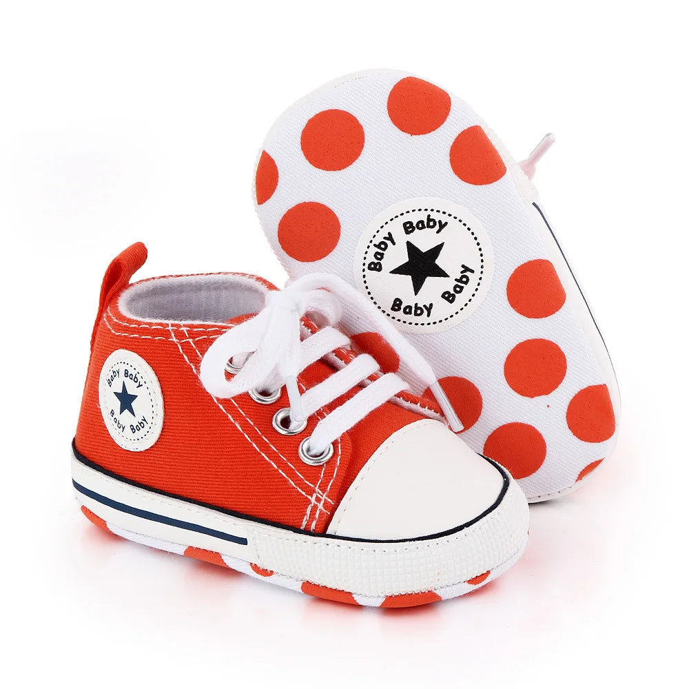 Baby Orange Classic Comfort Sneakers