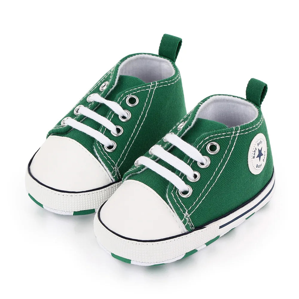 Baby Green Classic Comfort Sneakers