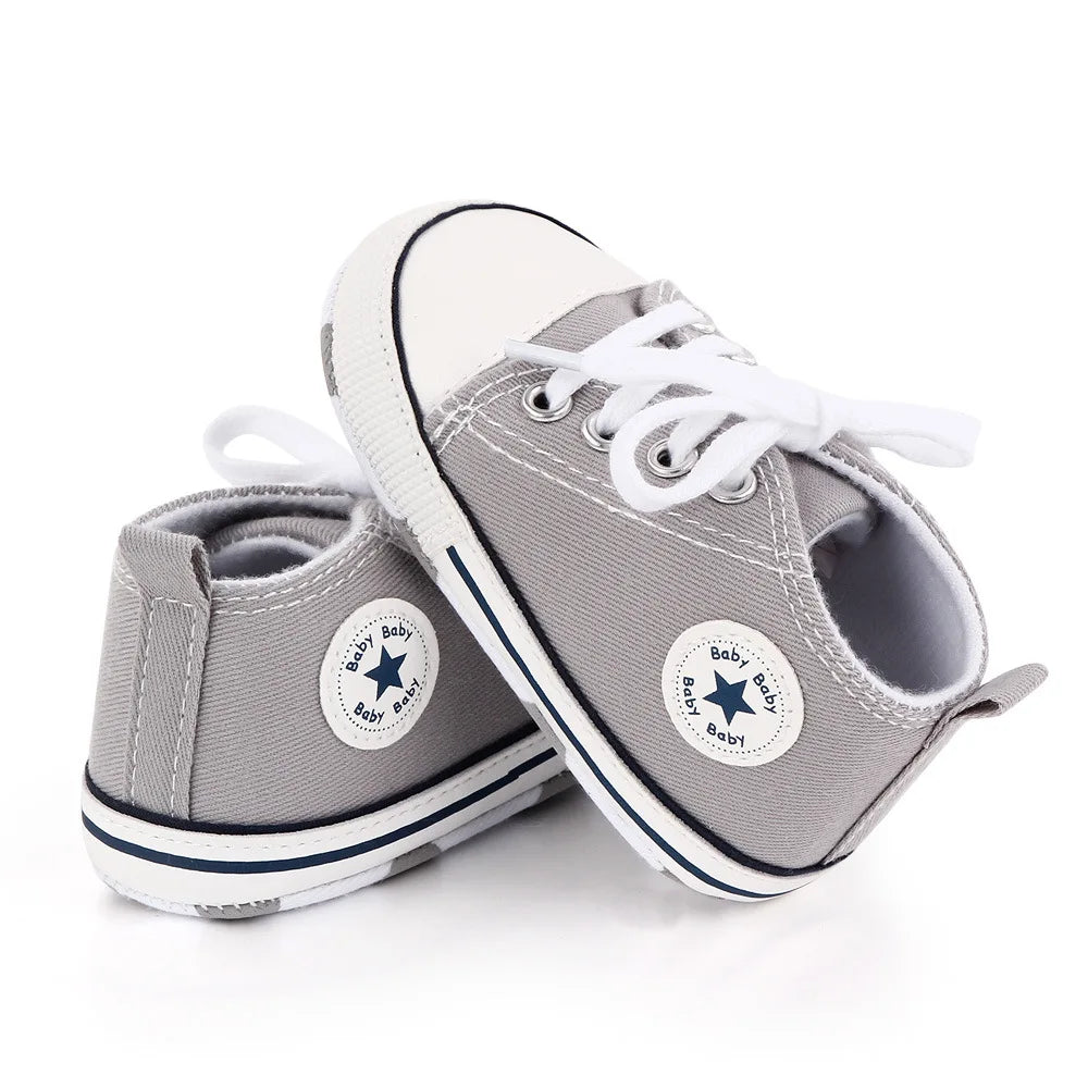 Baby Grey Classic Comfort Sneakers