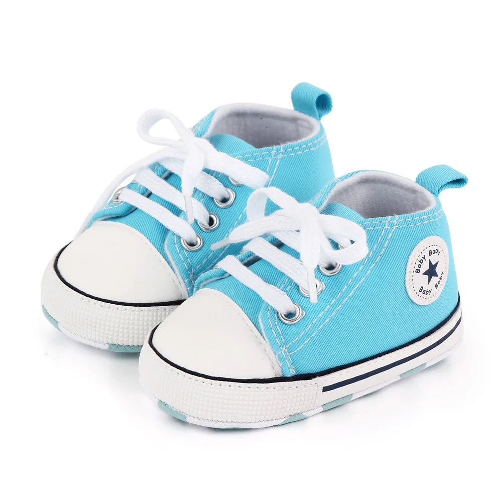 Baby Blue Classic Comfort Sneakers