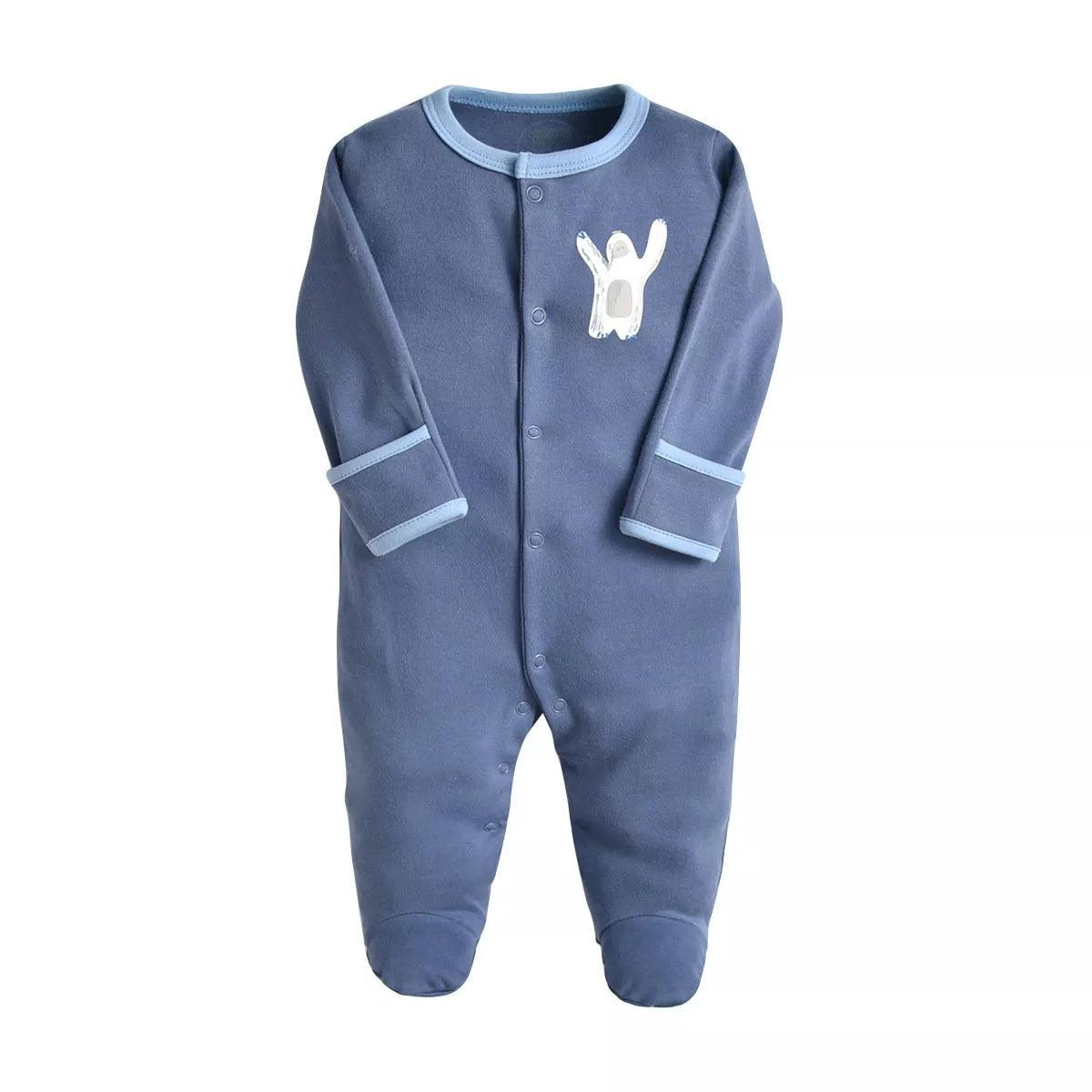 3 Pcs Newborn Jumpsuit Baby Rompers Long Sleeve Infant Clothing Cotton Baby Boys Girls Clothes 0-12Month - Baby & Wear - Organic Baby Clothes