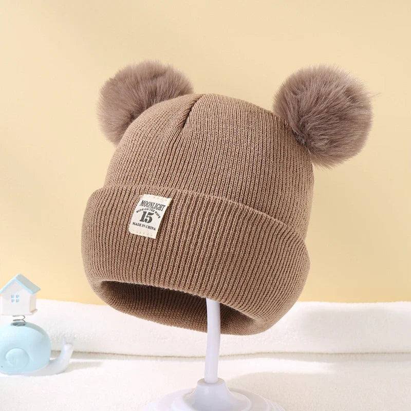 Wool Knitted Cute Beanie Hat