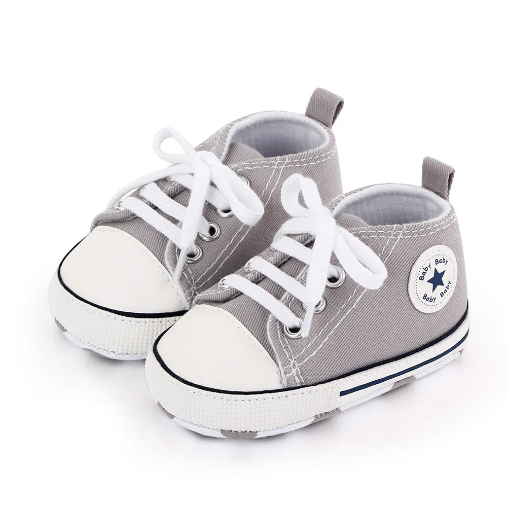 Baby Grey Classic Comfort Sneakers