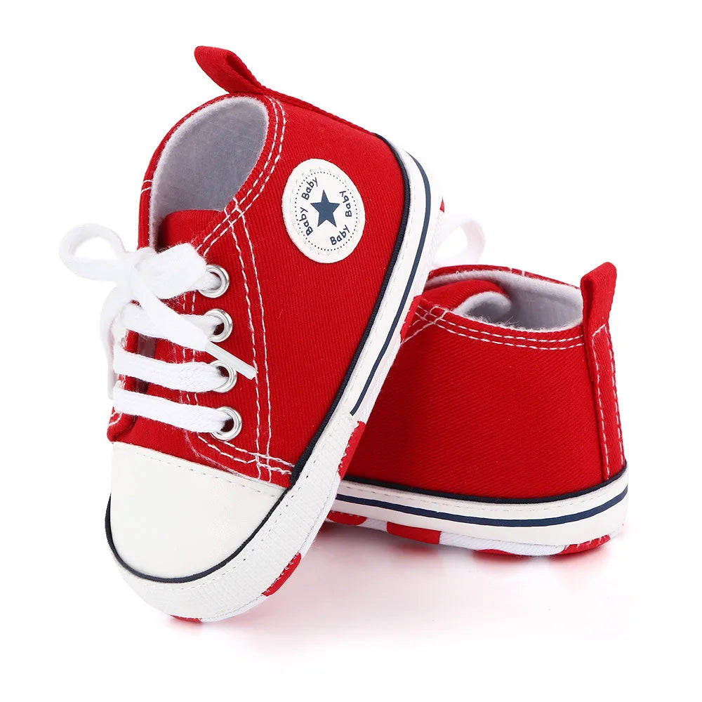 Baby Red Classic Comfort Sneakers