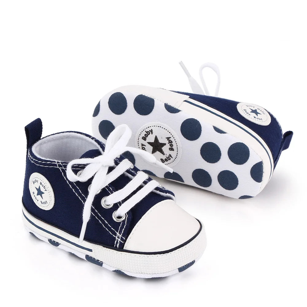 Baby Dark Blue Classic Comfort Sneakers