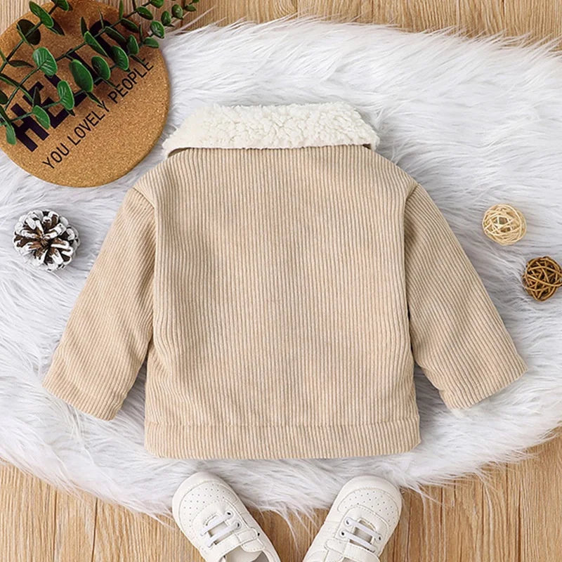 Warm Jacket Outwear For Newborn Baby Boy 0-3 Cotton Coat