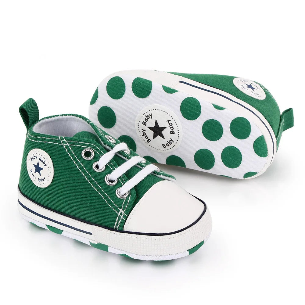 Baby Green Classic Comfort Sneakers