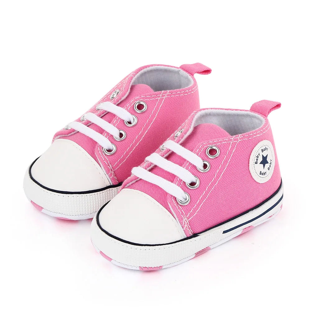 Baby Pink Classic Comfort Sneakers